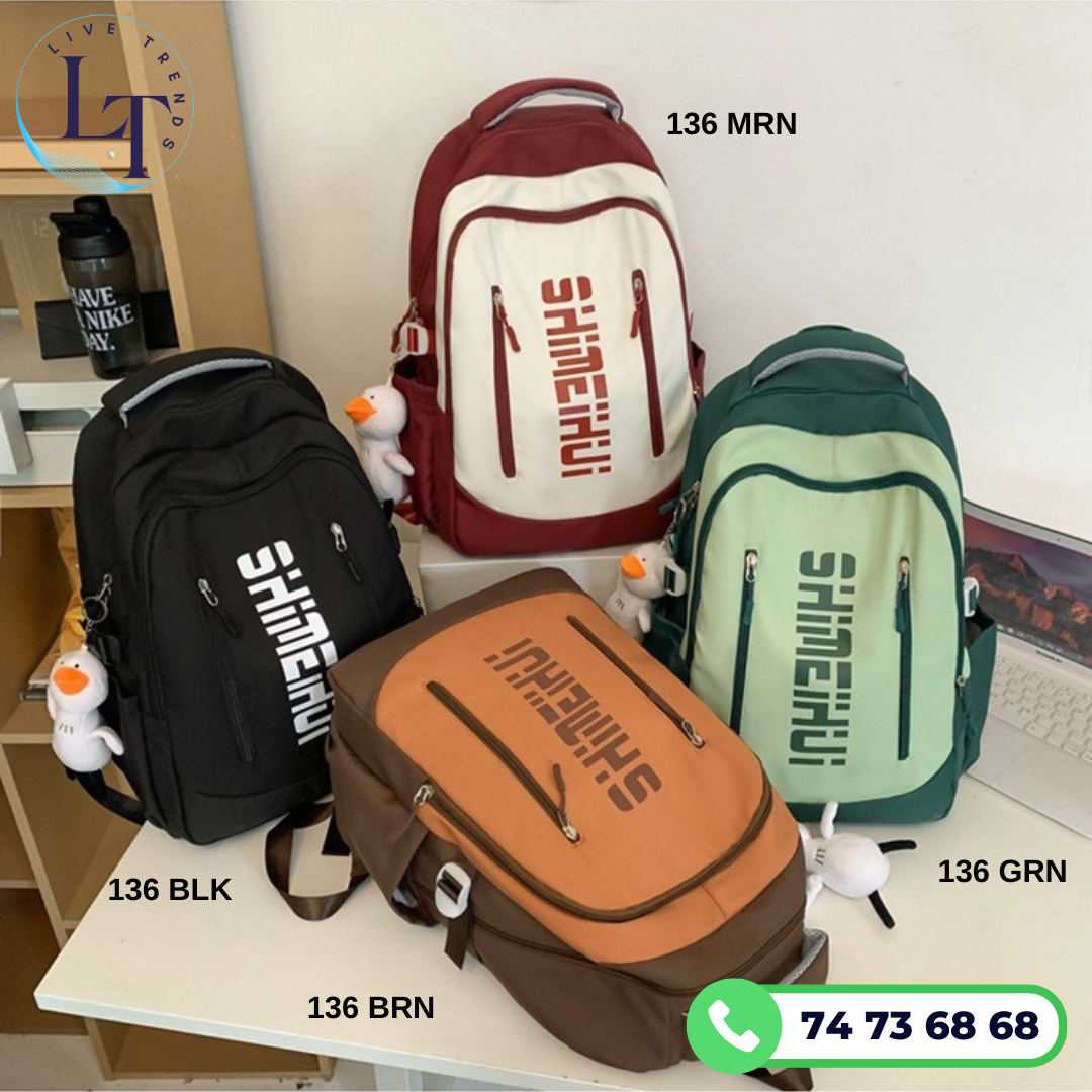 Back Pack for school and college use -136