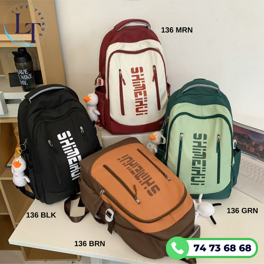 Back Pack for school and college use -136